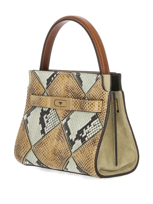 PETITE DOUBLE LEE RADZIWILL BAG WITH TRAPEZE RELIEF Tory burch | 154594960